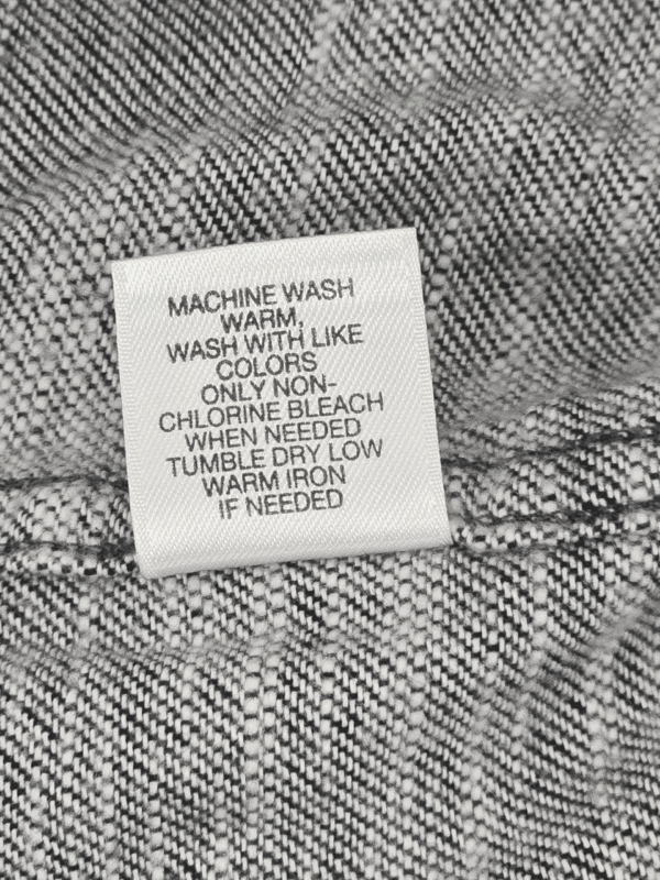 Solaris Gray & Black Heathered Woven Button-Up Shirt – SIZE 2XB - Image 5