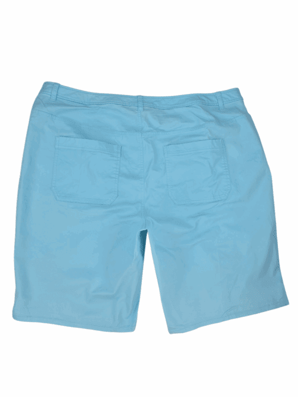 Lane Bryant Aqua Blue 4-Pocket Shorts – SIZE 26 - Image 2