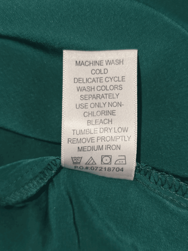Woman Within Hunter Green Button-Up Blouse – SIZE 22/24 - Image 5