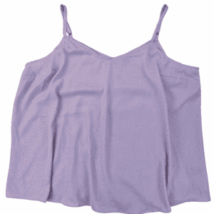 Torrid Sophie adjustable spaghetti strap top purple animal print women’s plus size 3X – front view