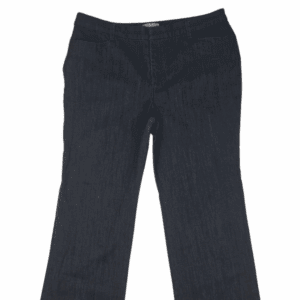 Chico’s indigo blue tummy control straight leg jeans women’s plus size 16 (Chico’s 3) – front view