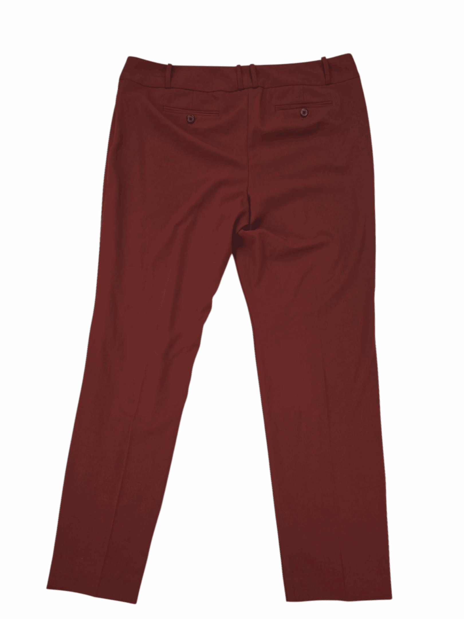 The Limited “The New Drew” tapered pants wine color women’s size 16 – back view