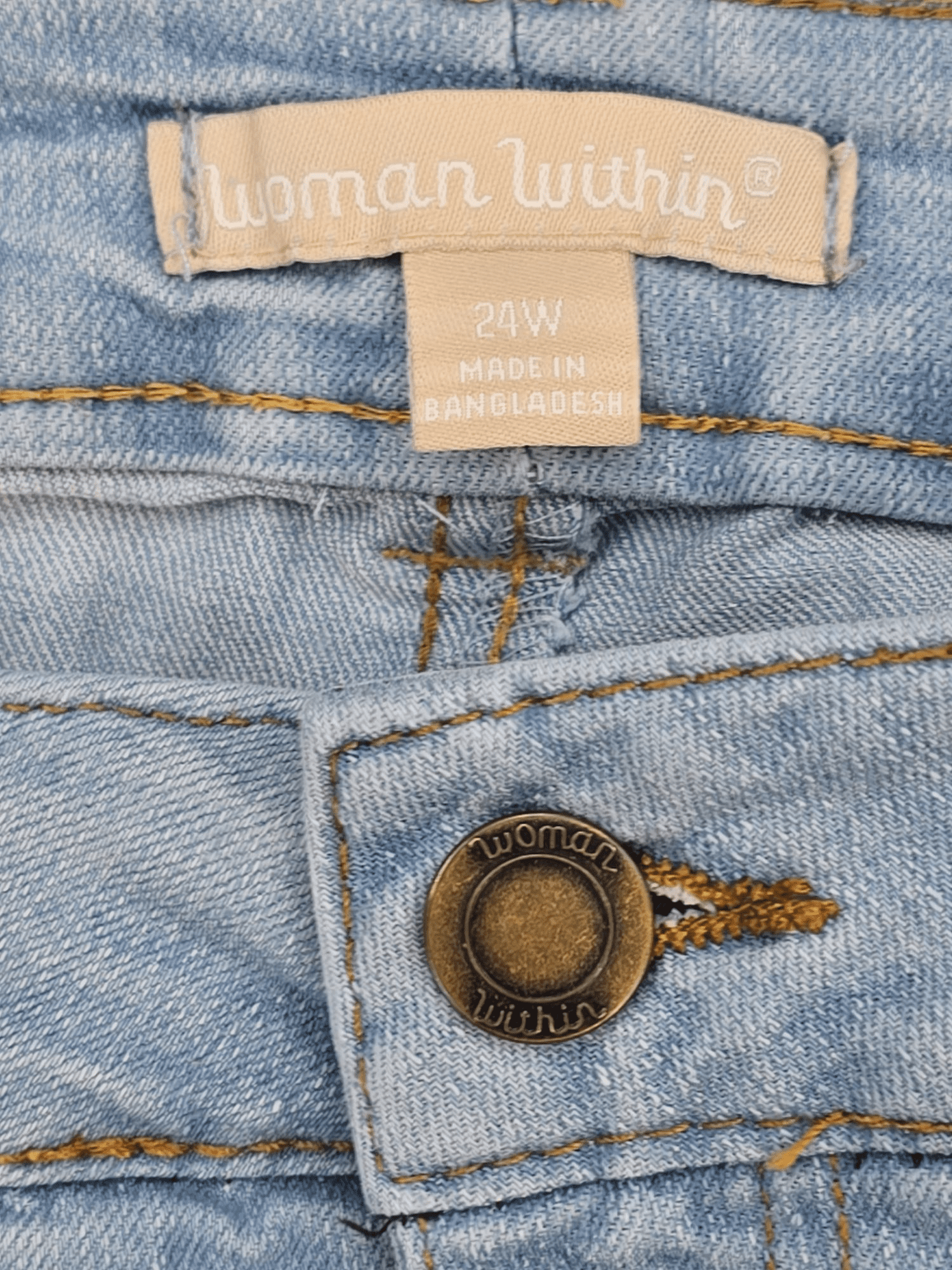 Woman Within brand and size 22W clothing tag