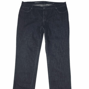 Avenue denim blue straight leg jeans women’s plus size 24T – front view