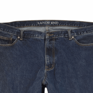 Banana Republic men’s Big & Tall 44x32 blue straight fit jeans front view