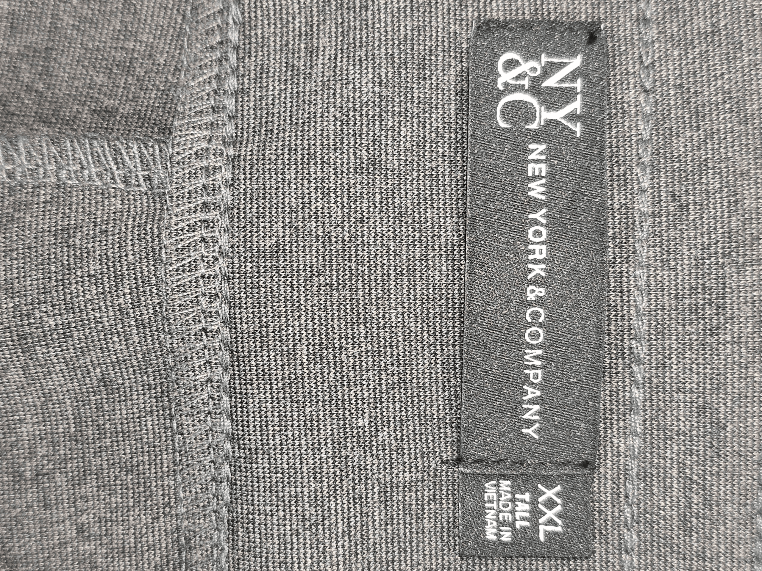 New York & Company brand and size XXL Tall clothing tag