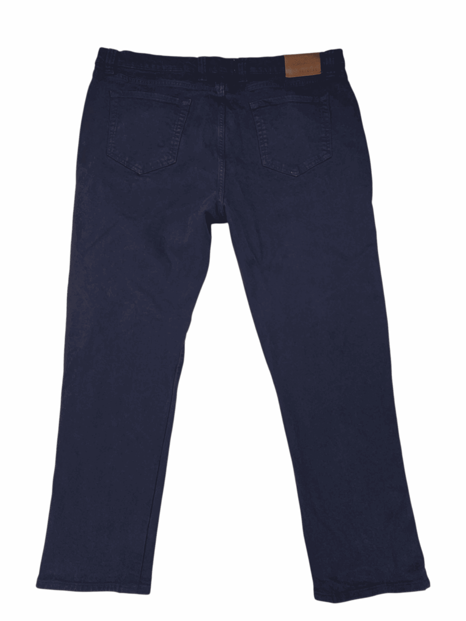 Tecovas navy blue comfort jeans men’s size 40x30 – back view