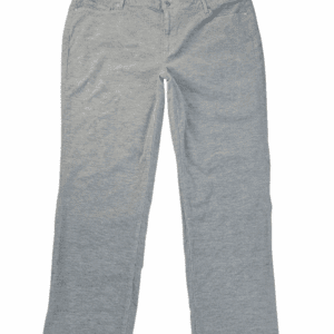 Front view of J. Jill light gray corduroy straight-leg pants women’s size 22