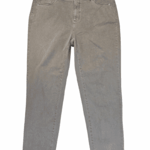 J. Jill Authentic Fit slim ankle green denim jeans size 18T – front view