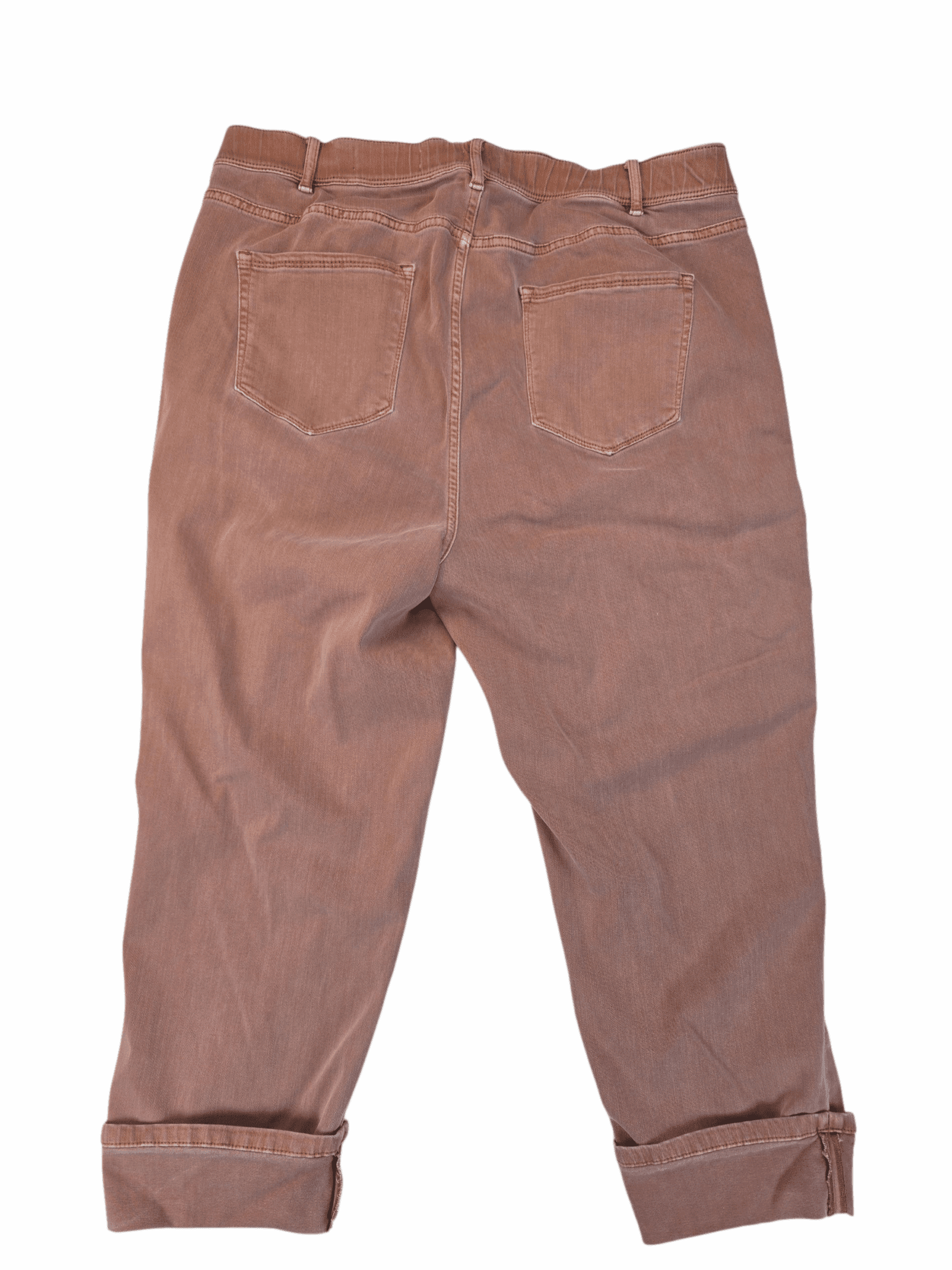 J. Jill denim high rise crop pants size 18 back view