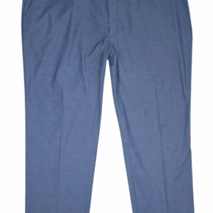 Front view of Madison blue dress slacks men’s Big & Tall size 40x30