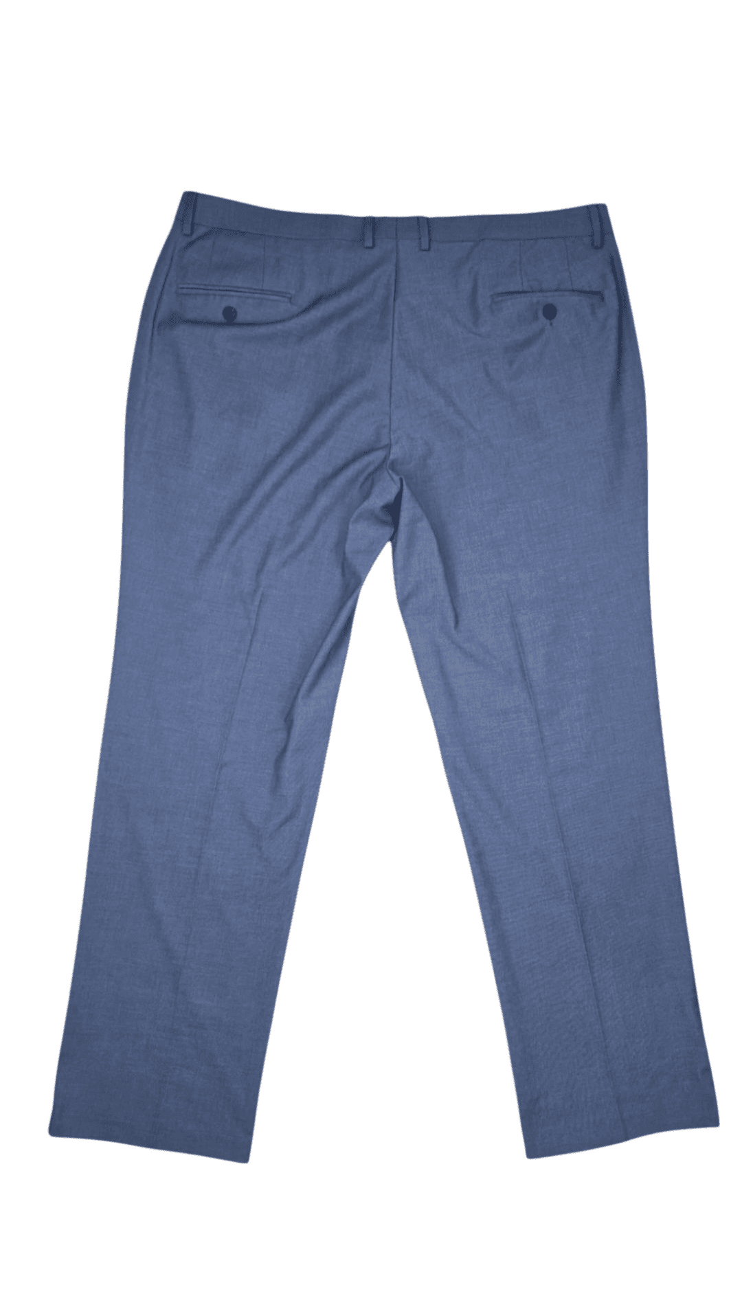 Back view of Madison blue dress slacks men’s Big & Tall size 40x30