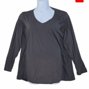 Diane Gilman Plus Size Long Sleeve Top | 3X | NEW