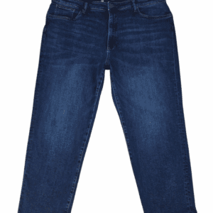Front view of KUT from the Kloth blue tummy control ankle jeans size 24W