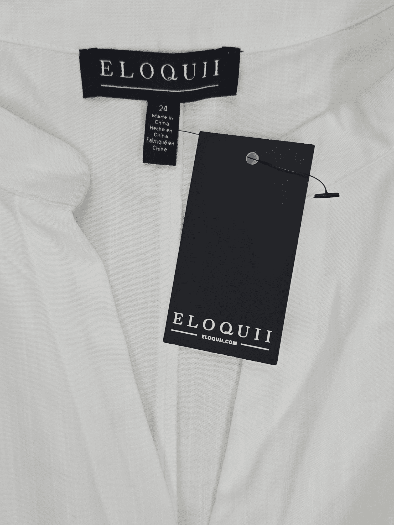 ELOQUII brand and size 24 clothing tag
