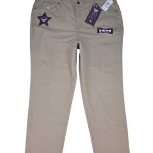 Front view of NWT Gloria Vanderbilt Amanda Classic Fit sparkle tapered jeans women’s size 20W