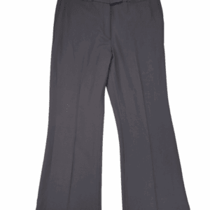 Front view of Ann Taylor gray straight leg slacks women’s size 18 tall
