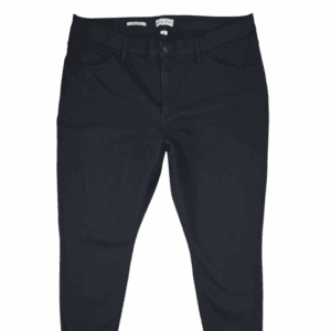 Ava & Viv women’s size 22 black high-rise skinny jeans front view