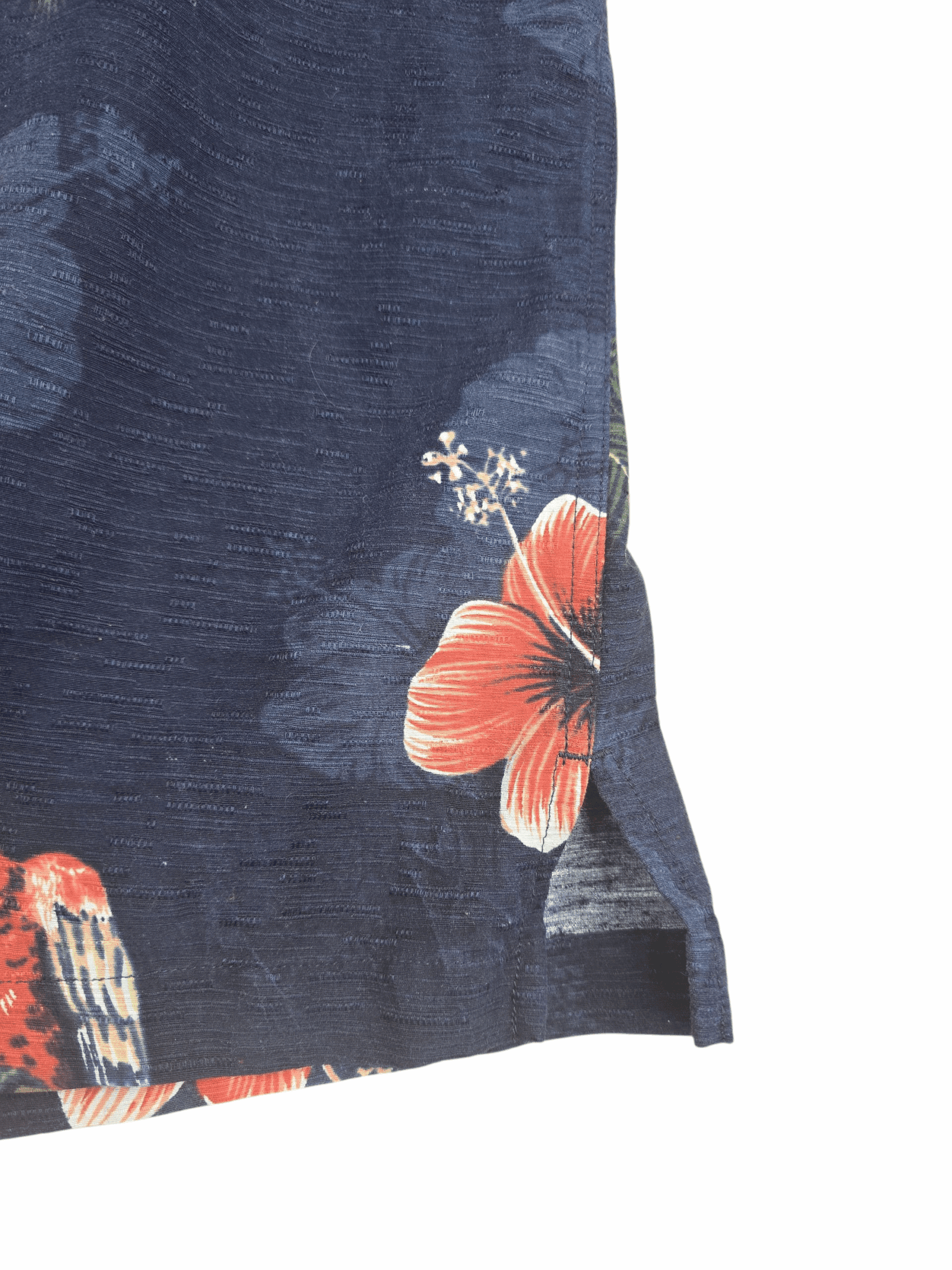 Caribbean Pure Silk Hawaiian Shirt with Tropical Print – Size 4XB - Image 6