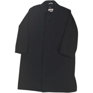 Joseph Abboud Black Long Coat | Size 48 Long