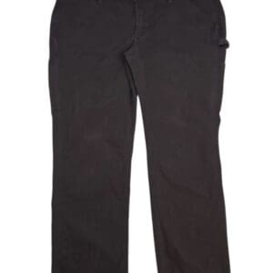 Carhartt women’s original fit brown work pants size 20W regular front view with hammer loop and pockets