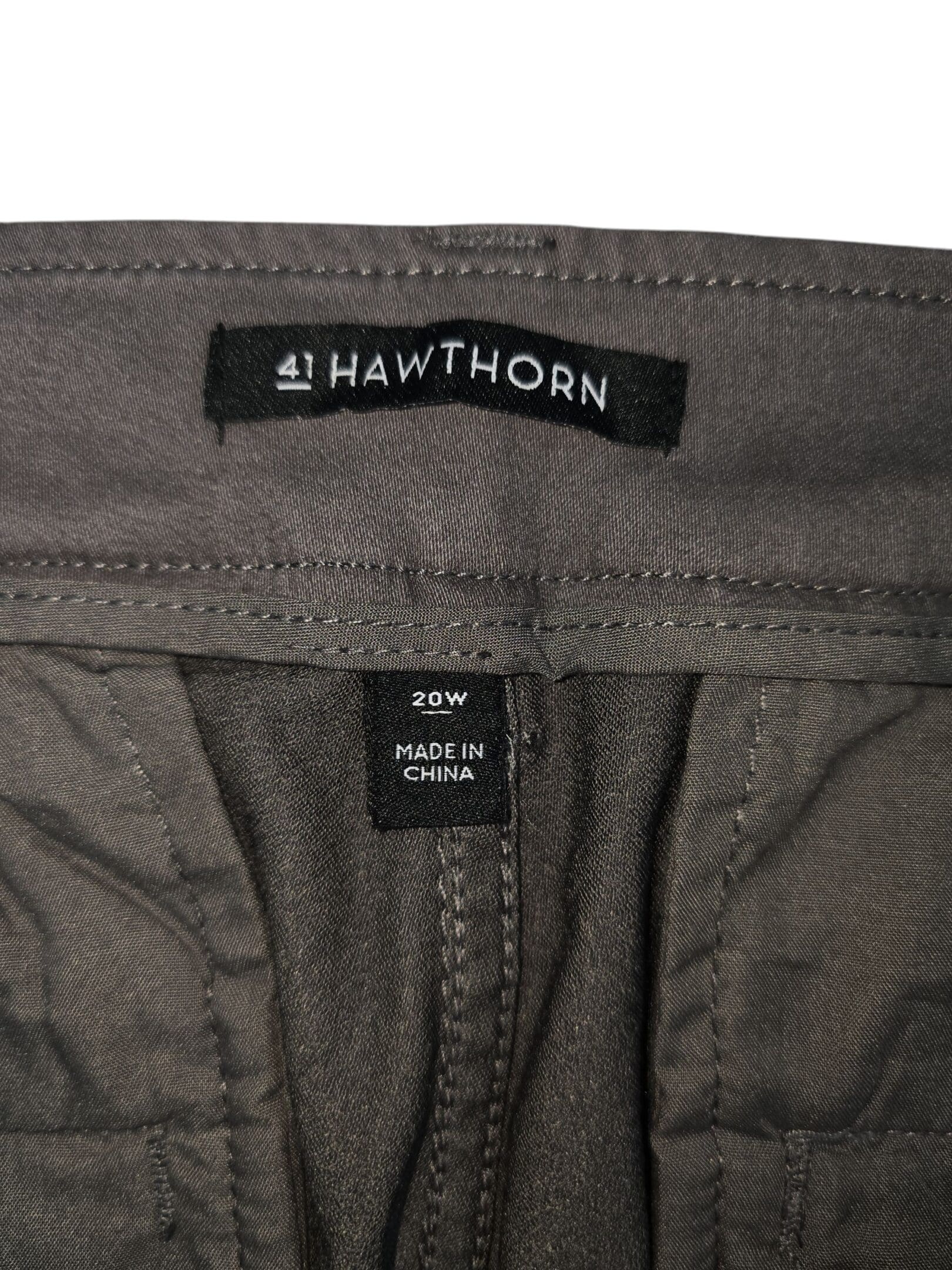 41 Hawthorn brand and size tag inside women’s pants