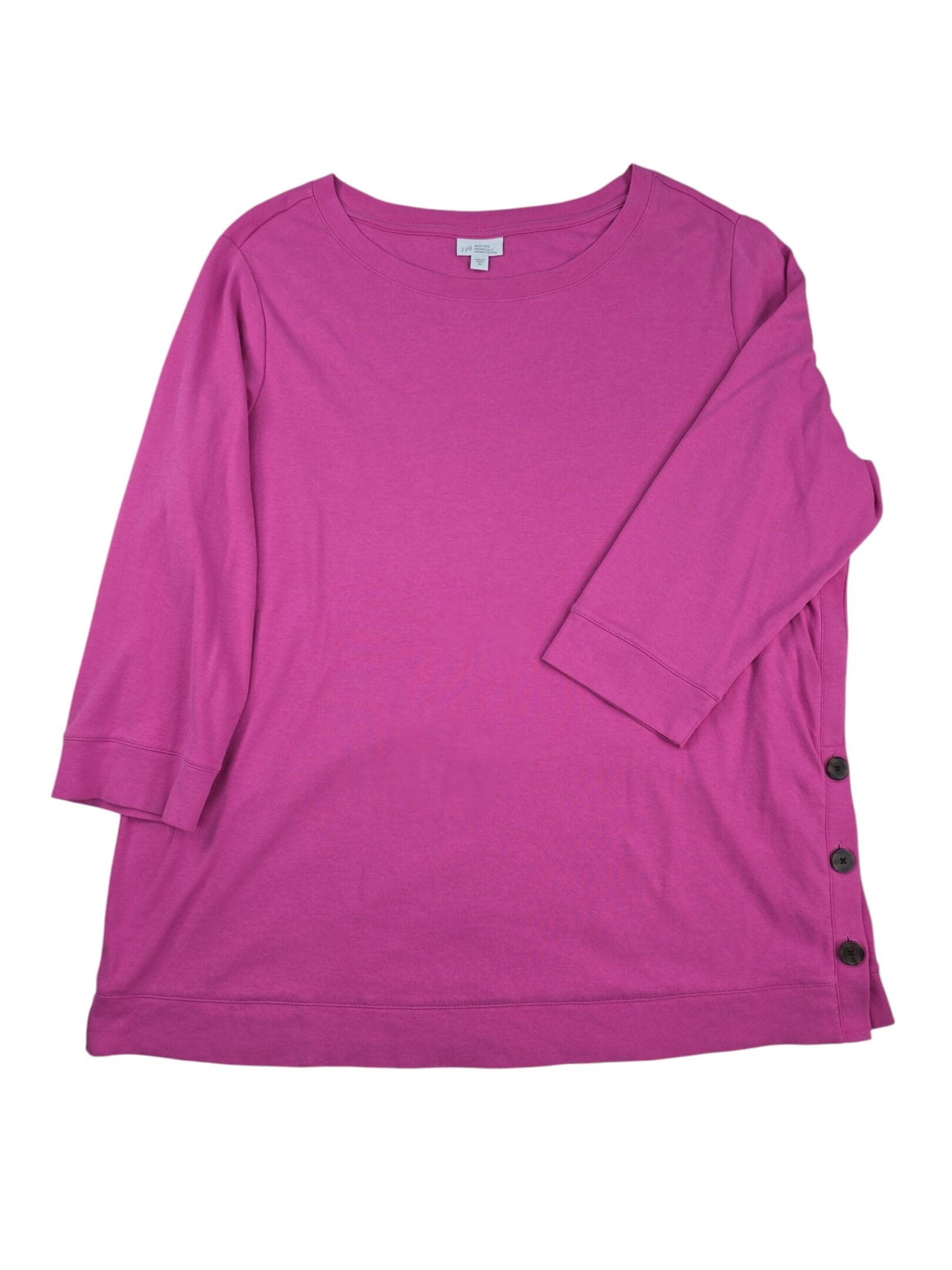 Relaxed Fit Casual Women’s Top loose casual shirt, roomy comfort blouse, laid back cotton top