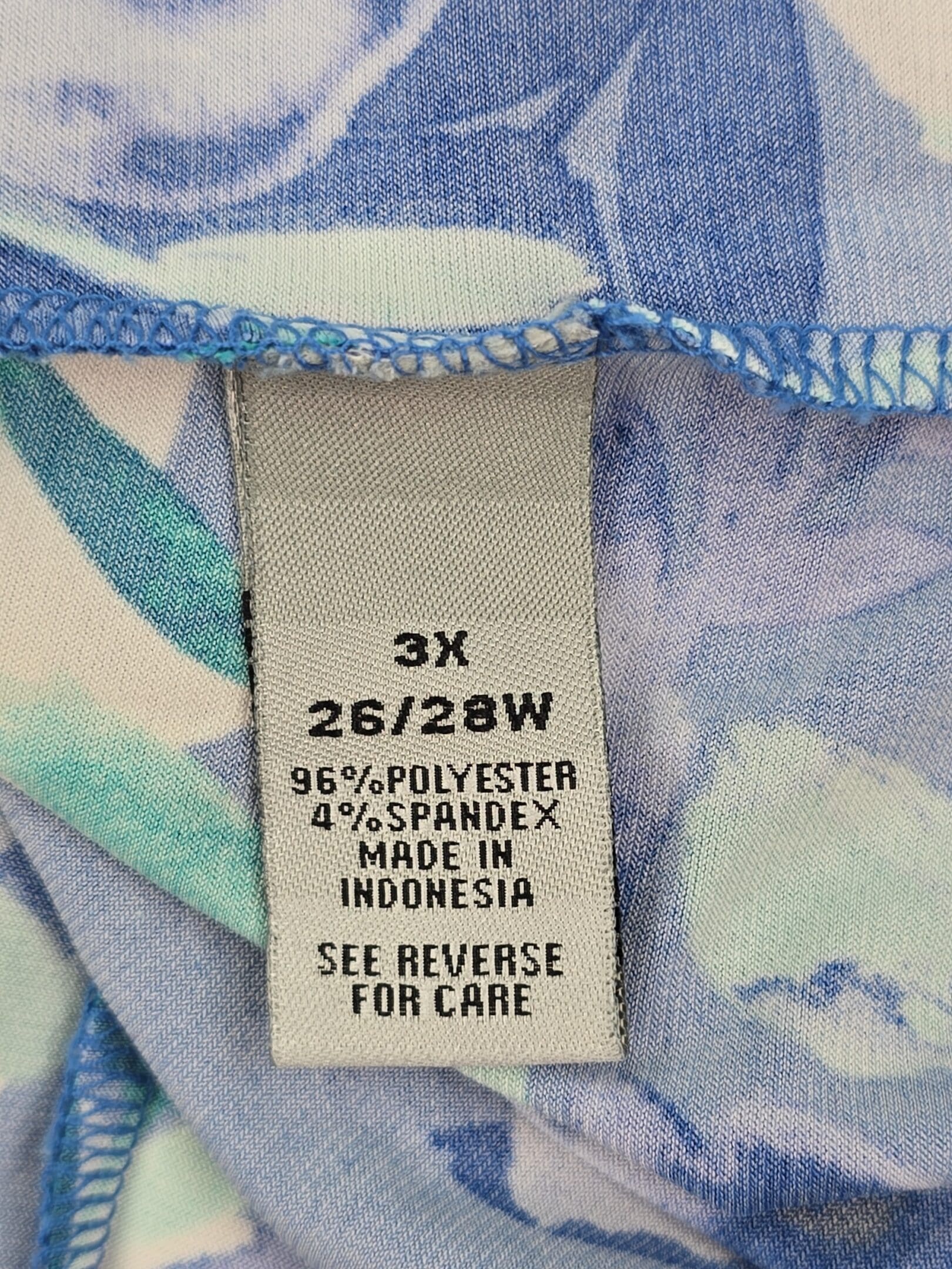 Care instructions for Catherines sleeveless top 3X