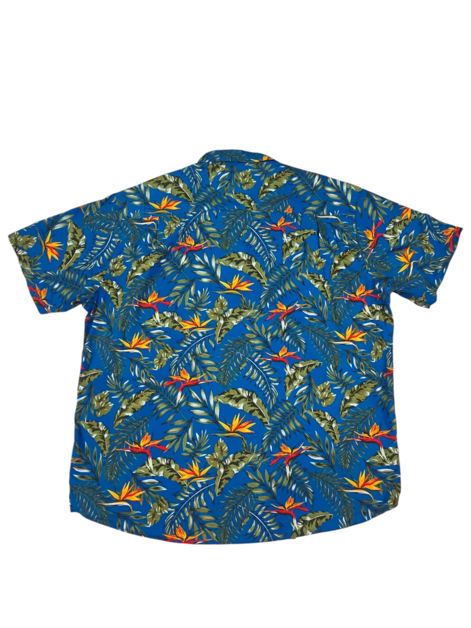 Free Planet men’s tropical shirt 3X back view
