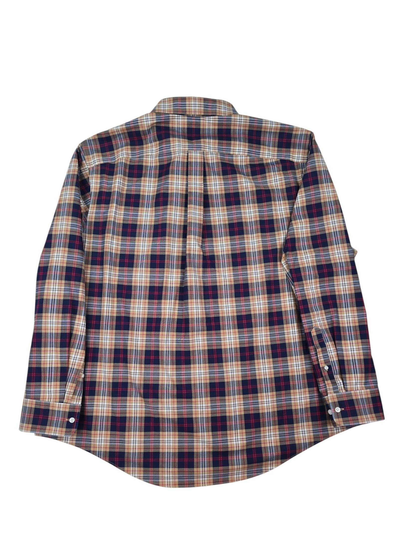 Lands’ End men’s no iron shirt 3XLT back view