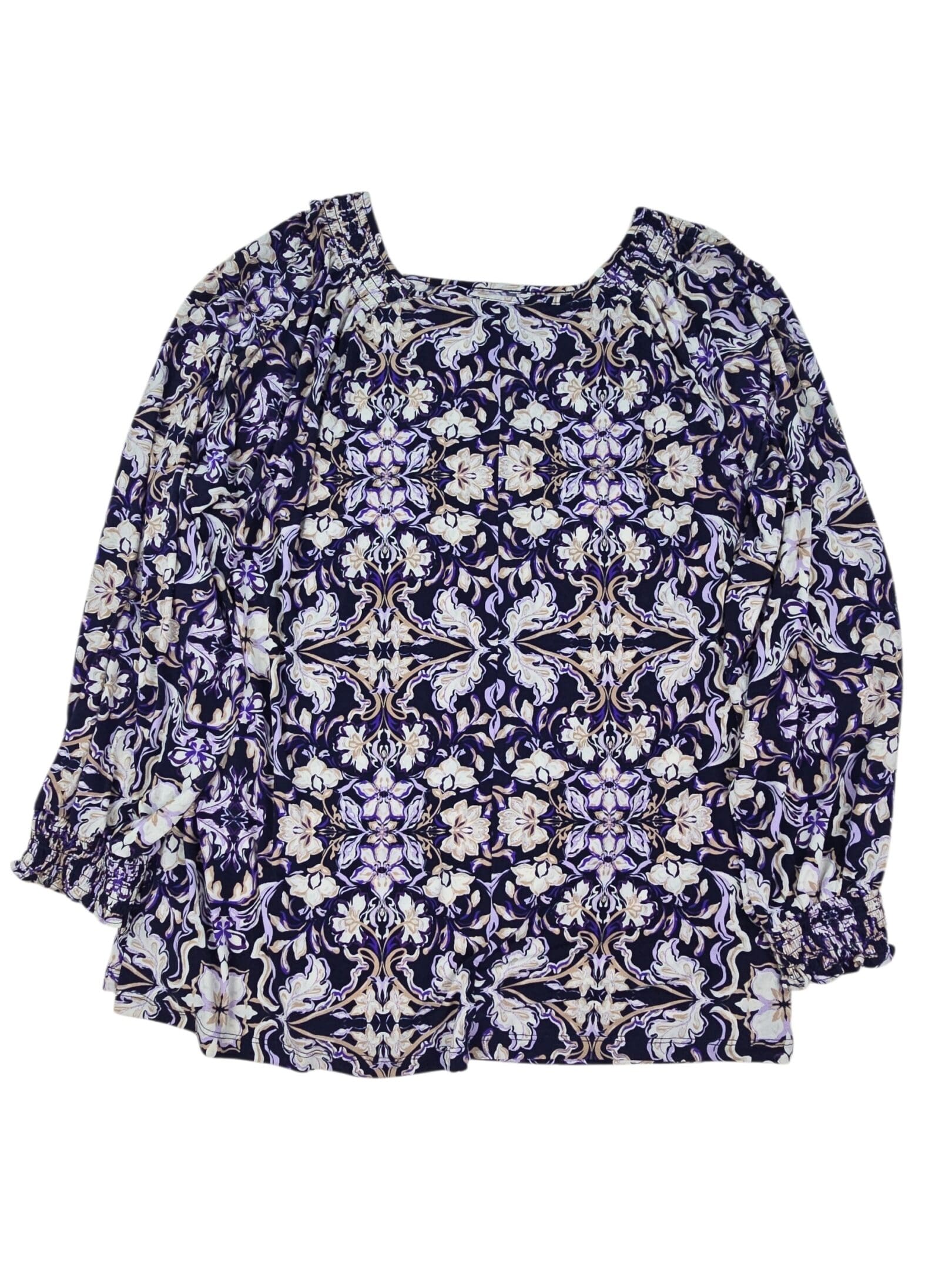 Lane Bryant women’s long sleeve top size 26/28 back view