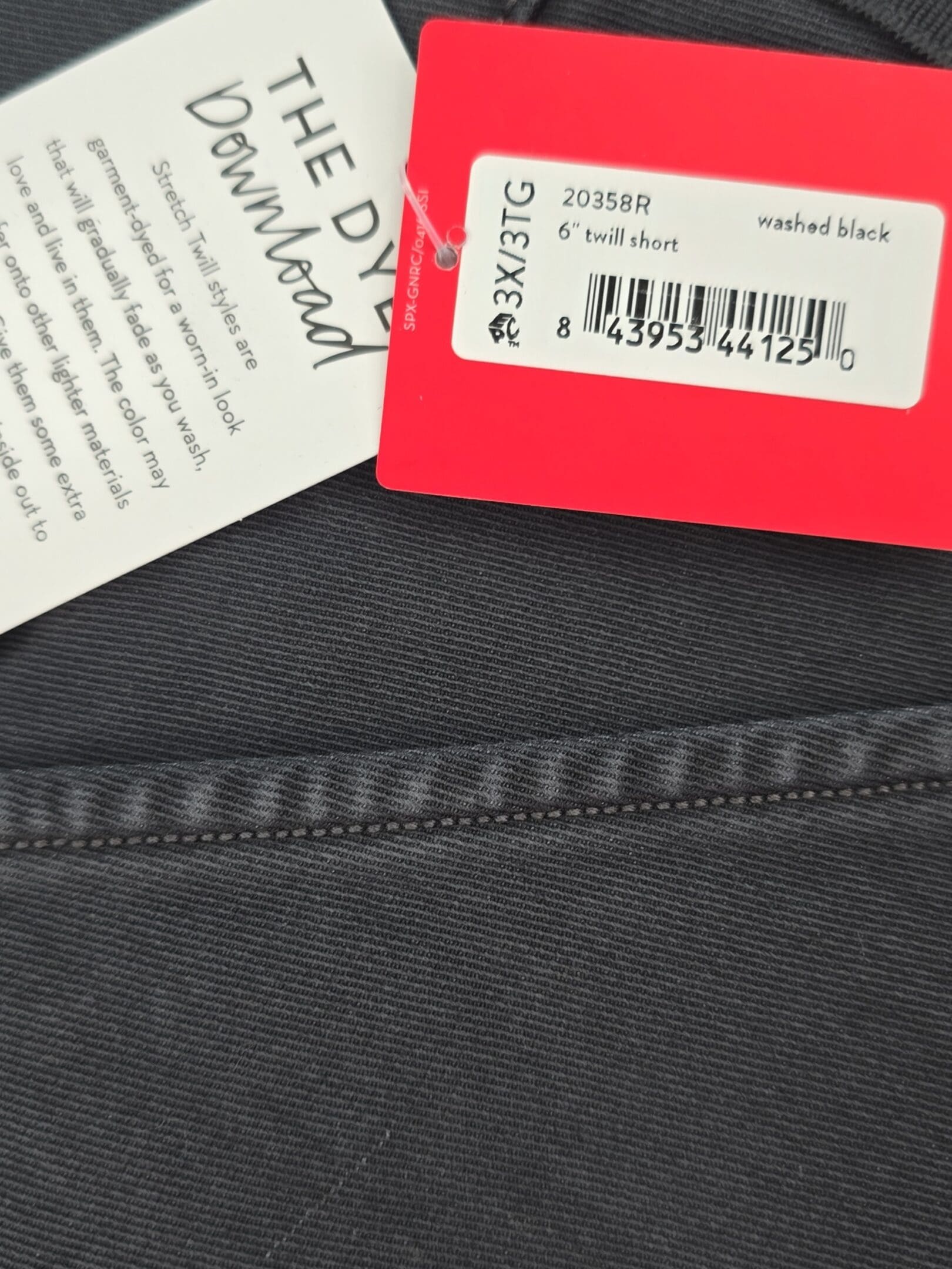 Spanx black twill shorts new with tags size 3X