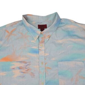 The Foundry men’s shirt collar and button detail 4XLT