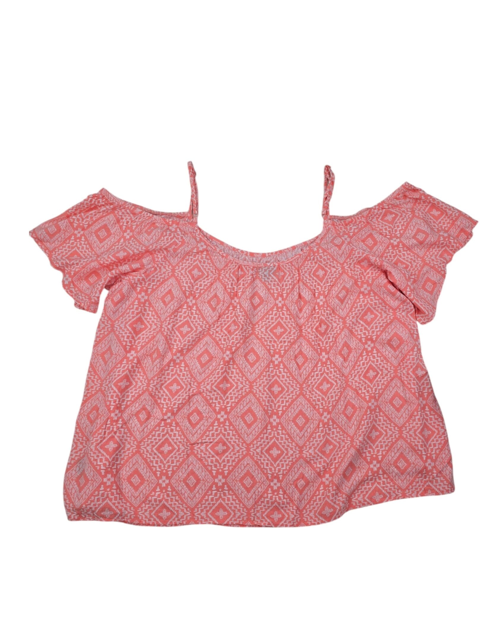 Torrid cold shoulder top size 4 back view