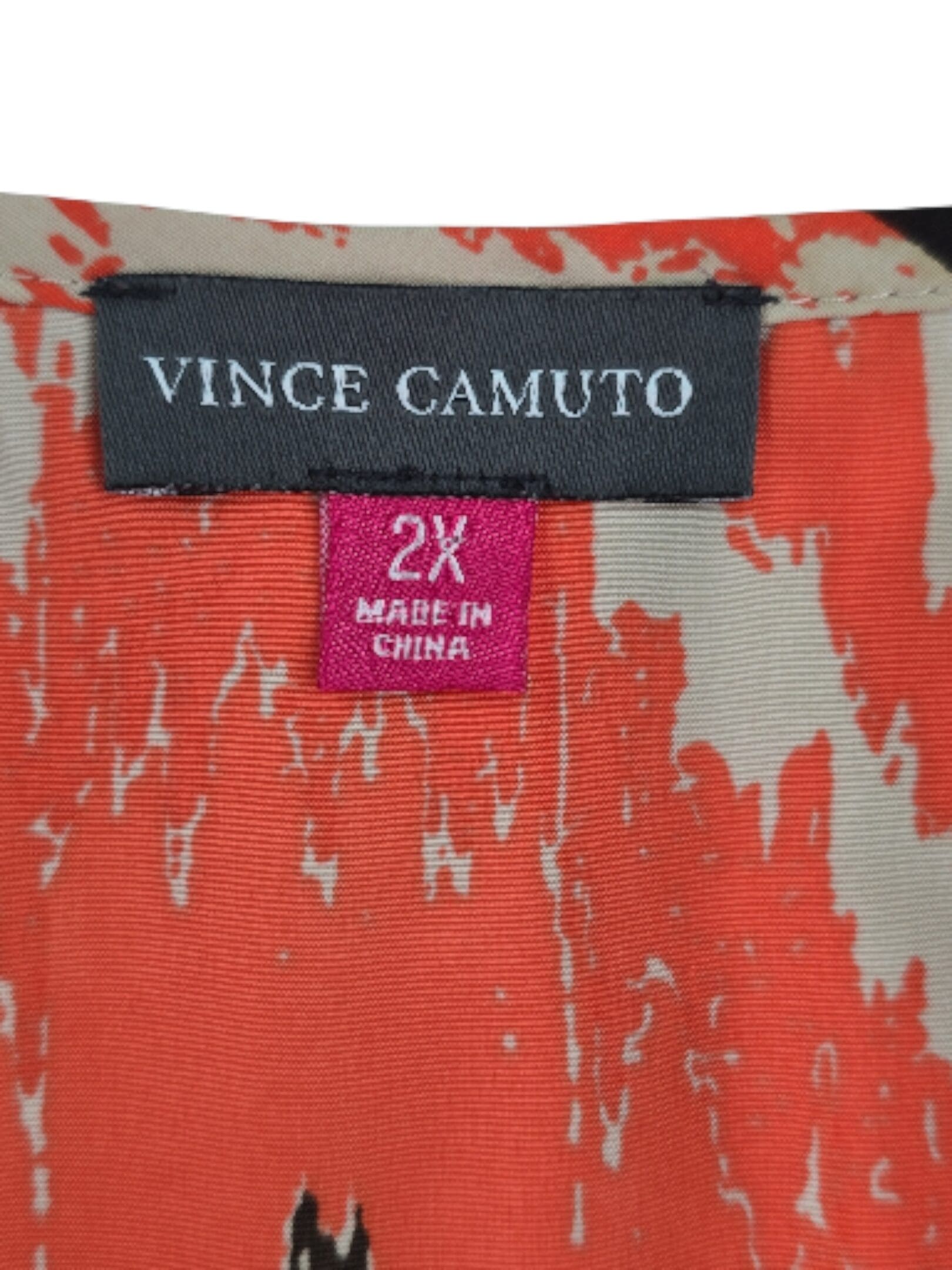 Vince Camuto brand label and size 2X tag