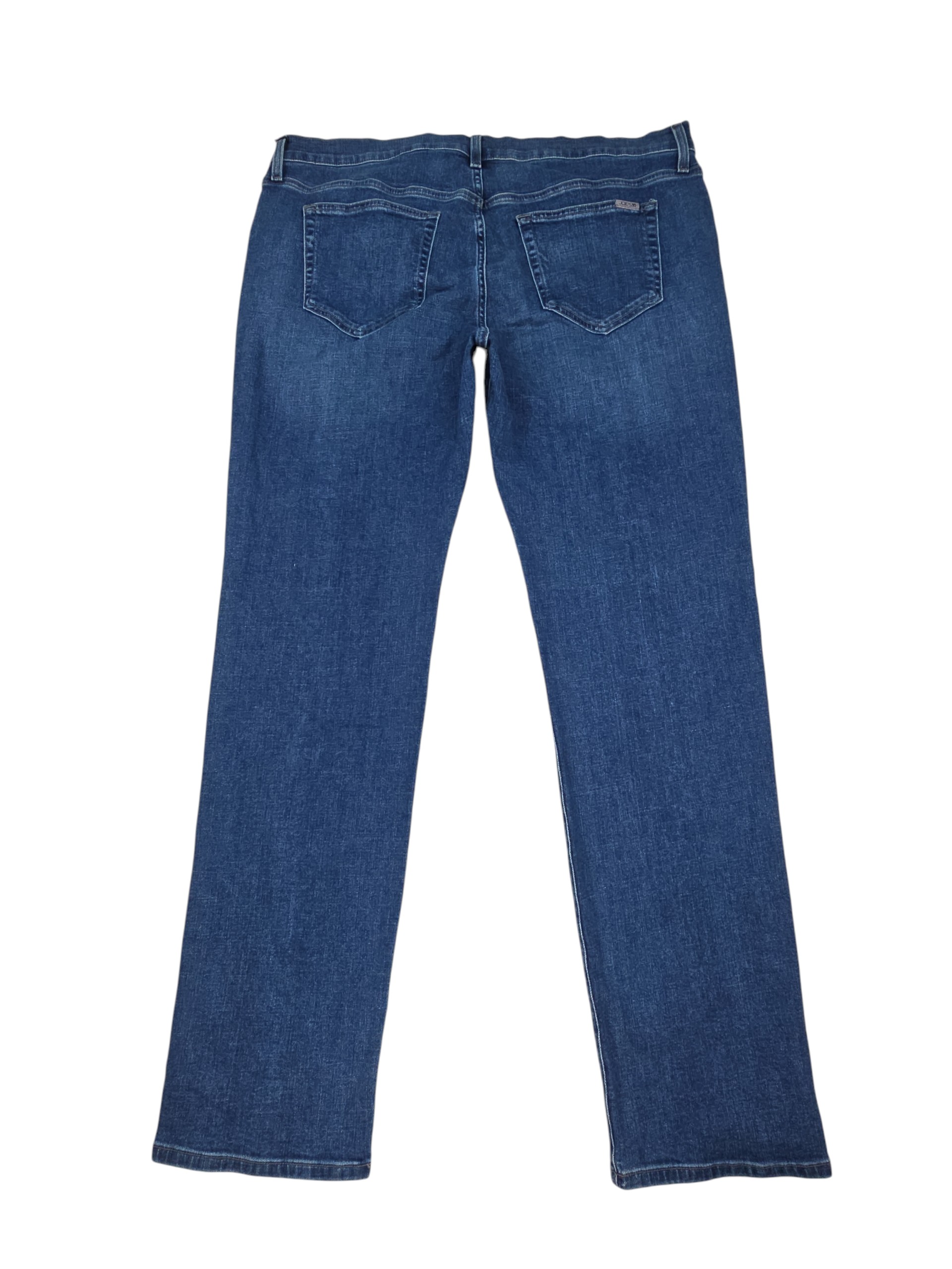 Joe’s Jeans men’s denim jeans back view blue wash