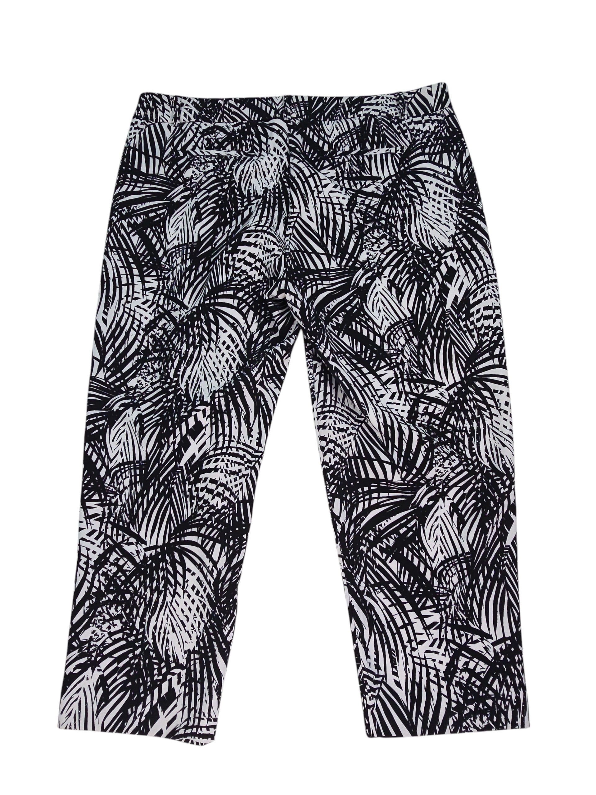 Apt 9 women's capri pants size 14 full back view