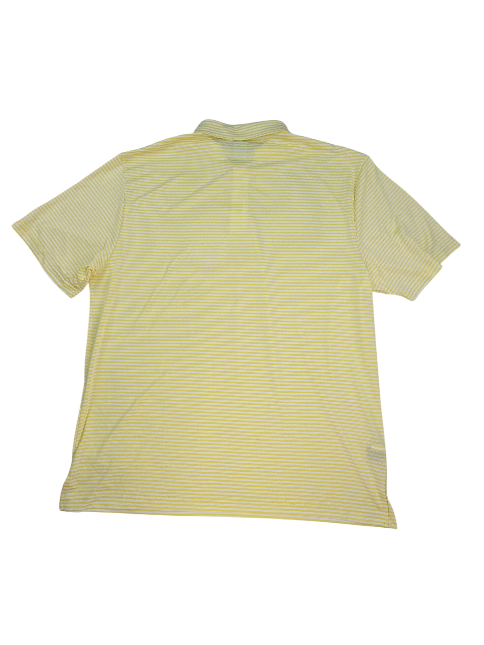 Pro Tour polo sleeve logo and discoloration