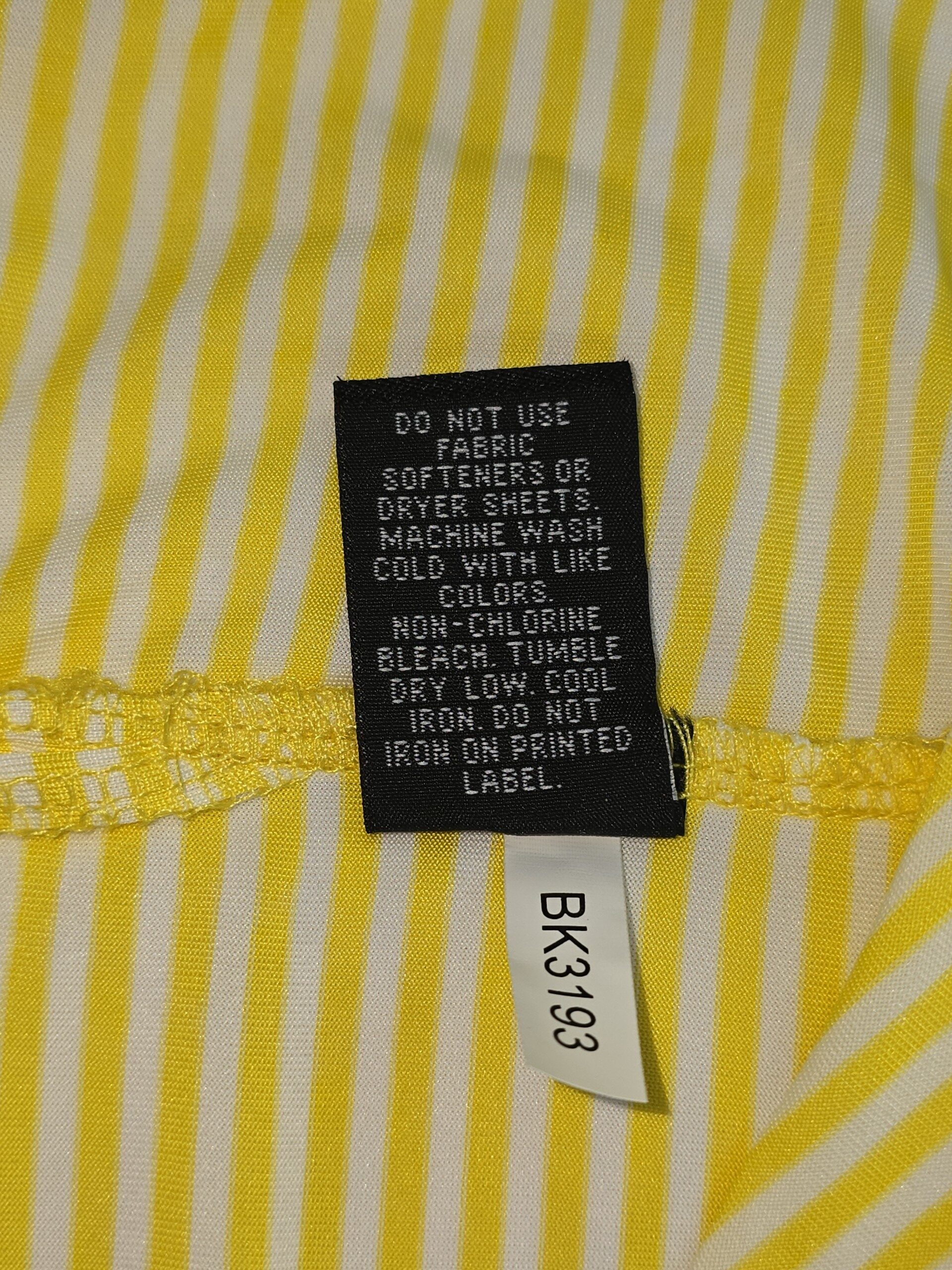 Pro Tour Cool Play polo material care tag polyester