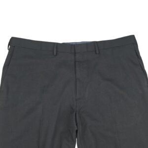 Saddlebred men's smokey gray performance dress pants front waist detail