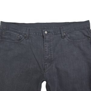 Levi’s 541 smokey gray jeans front pocket close-up