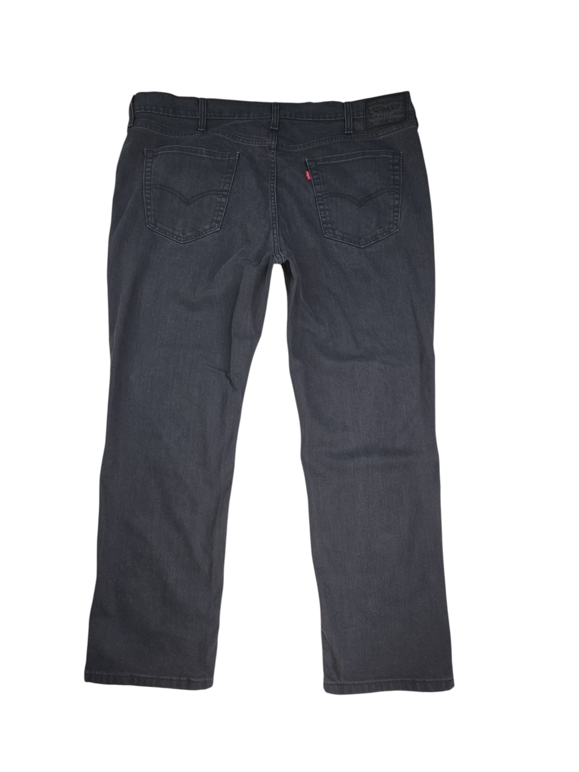 Levi’s 541 men’s smokey gray jeans back view size 44x30