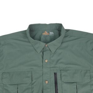 Ridgecut men's 3XL shirt - close up of the front