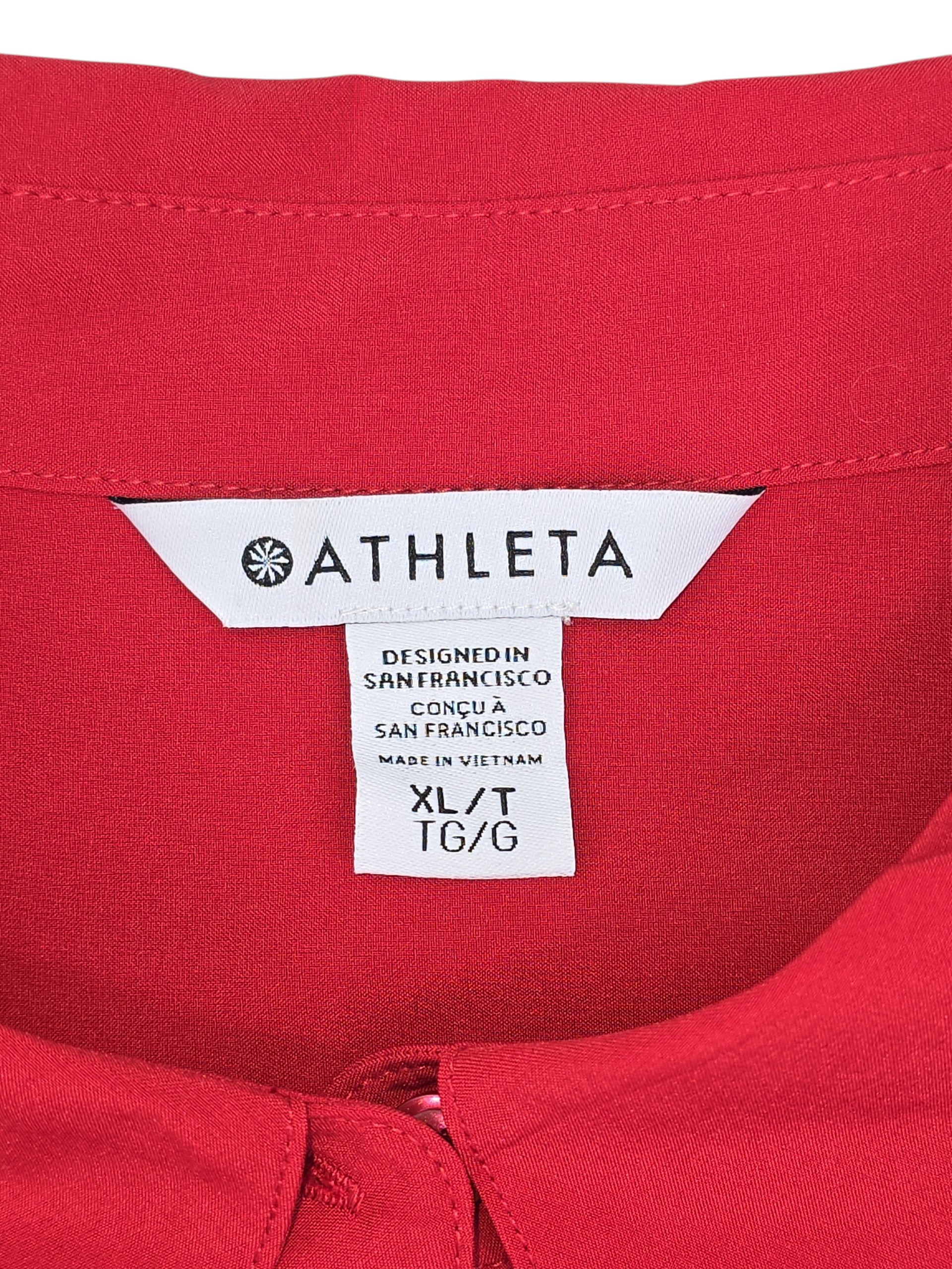 Athleta XL Tall size tag sleeveless top