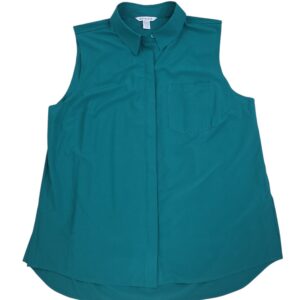 Athleta hunter green sleeveless top XL Tall front view