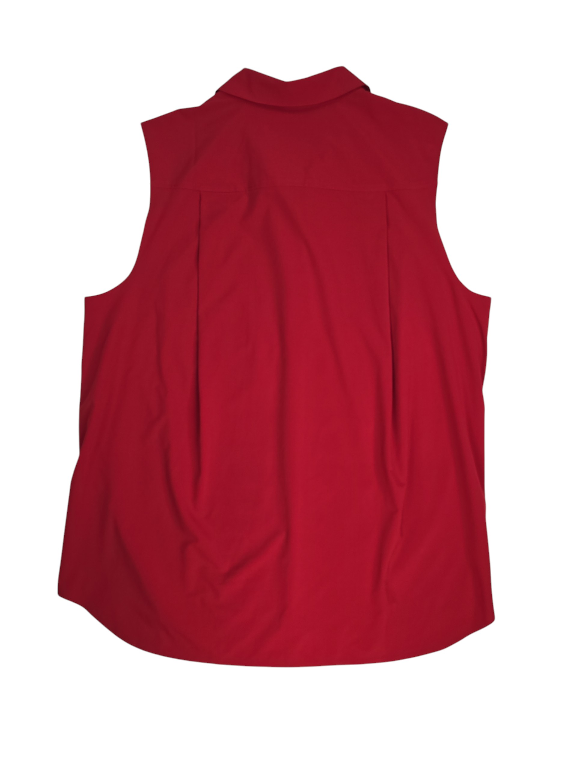 Athleta red sleeveless top XL Tall back view